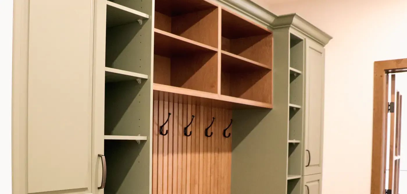 Mudroom and Custom Storage