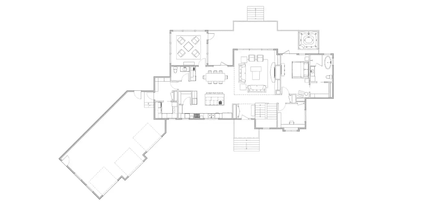 Main floor floorplan 