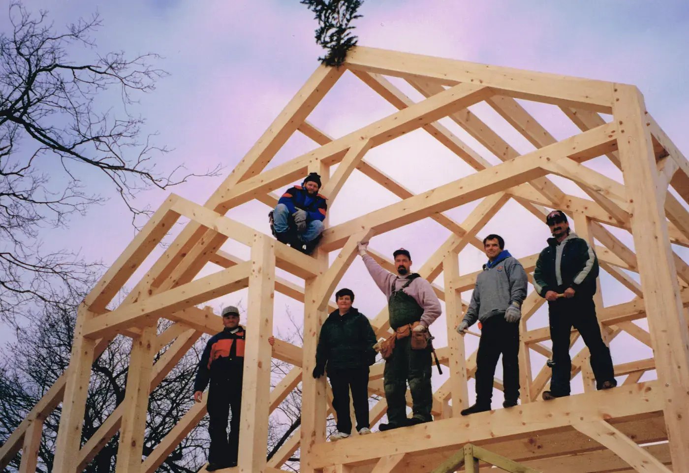 Timber skeletona