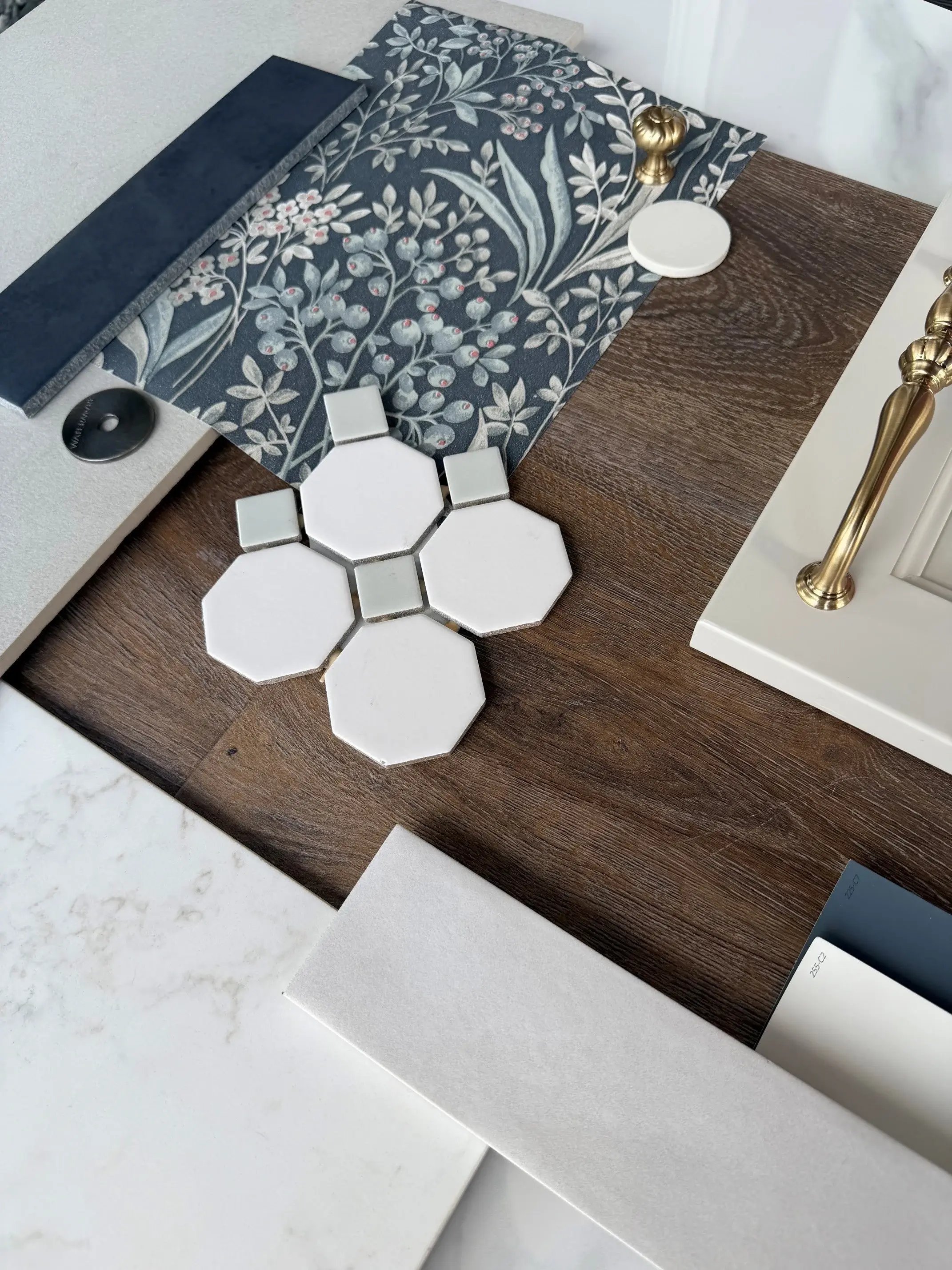 Material and finish selections for a Pine Creek home