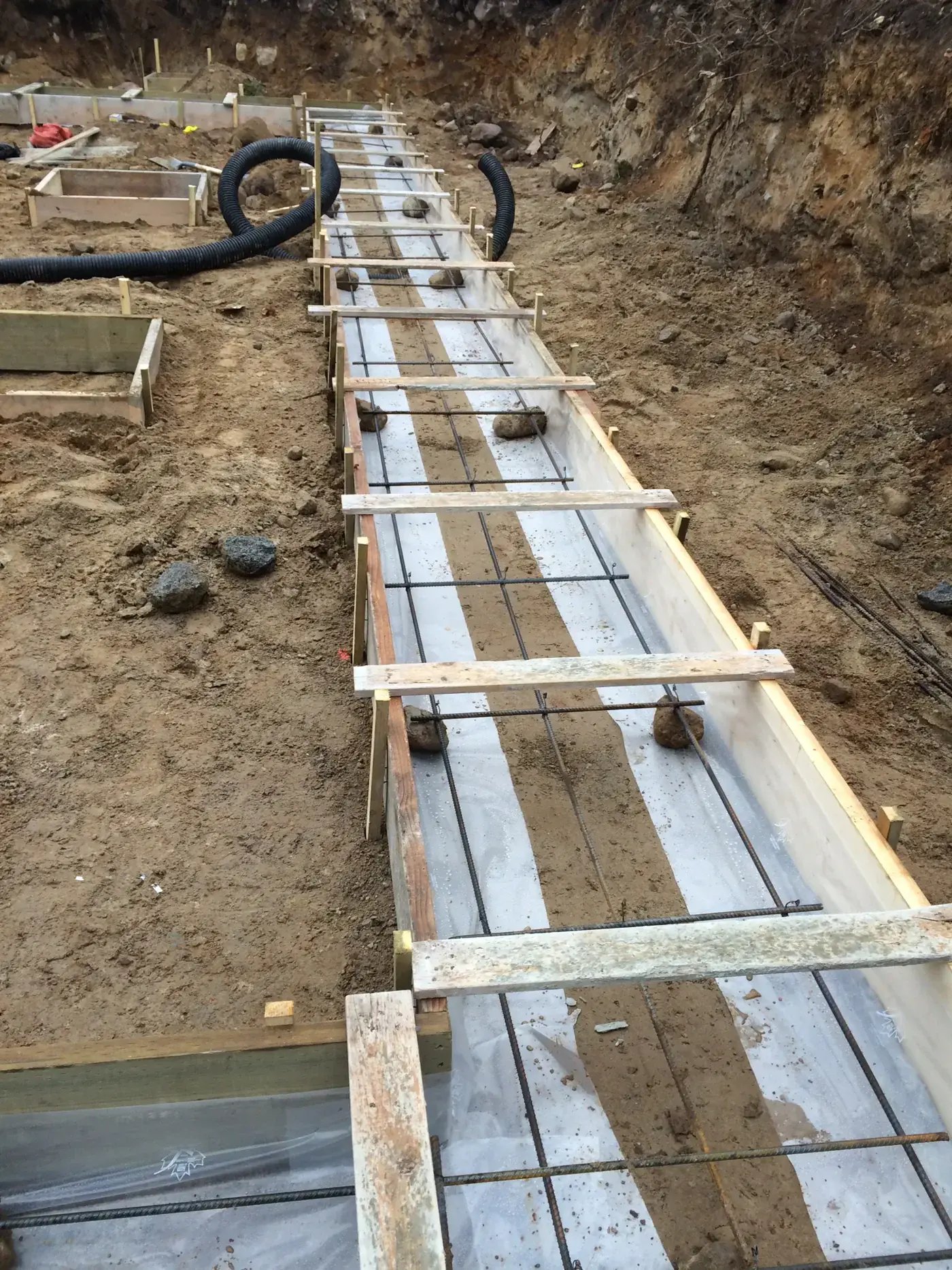 Footing before it’s poured